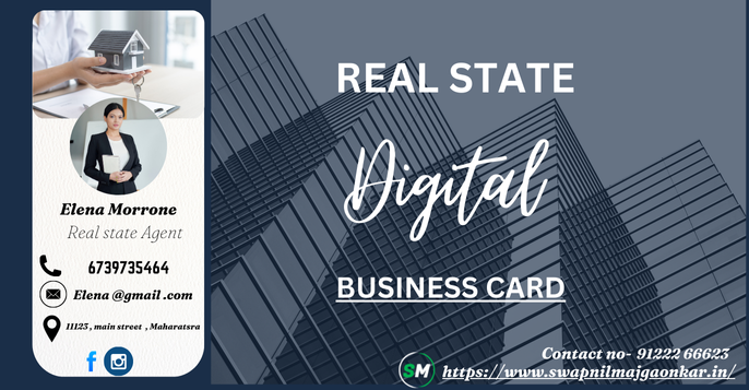 Digital business card for real state