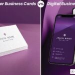 Paper cards vs digital business card